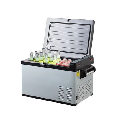 Refrigerador portátil de 24,5 KGS con compresor de 12/24 V y energía solar para actividades al aire libre