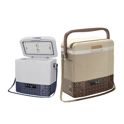 Mini congelador portátil de 12V/24V para acampar al aire libre AC/DC Compresor Refrigerador para automóviles