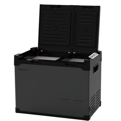 Partición incluida refrigerador portátil de automóviles de 12 V de corriente continua para refrigerador solar de automóviles Toyota
