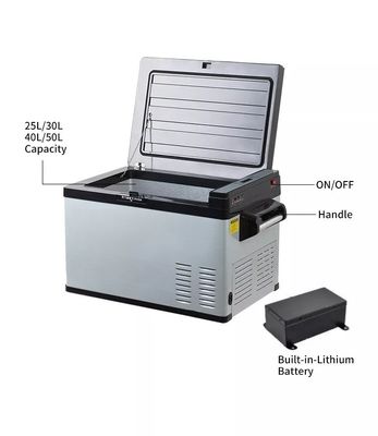 Refrigerador para caravanas de automóviles de acampada de energía portátil