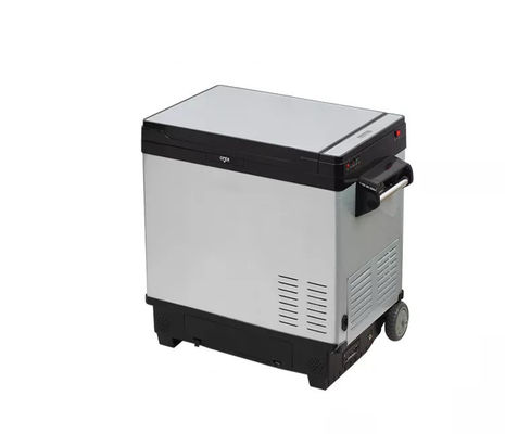 Congelador de automóviles portátil de puerta única 12/24V 40L para caravanas