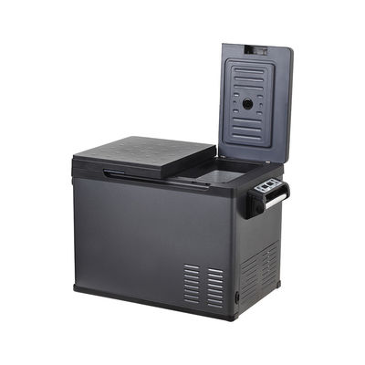 Potente refrigerador de automóvil de doble control de temperatura de 50L para acampar con energía solar