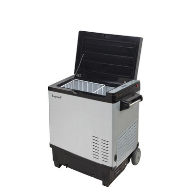 Refrigerador solar portátil de compresor con capacidad de 50L y voltaje DC12V/24V o 110V-240V