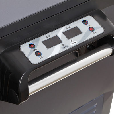Refrigerador de automóvil de alta capacidad de 60L de enfriamiento rápido con doble temperatura y doble control