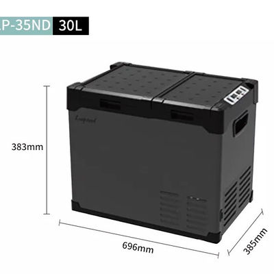 Caja de enfriamiento portátil de descongelamiento manual refrigeradores al aire libre potables congelador para yates en la playa