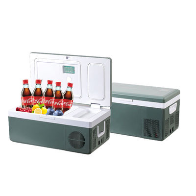 Temperatura ajustable 12V 24V Coche portátil Pequeña nevera 25L Mini nevera de viaje