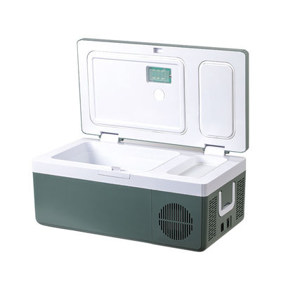 Temperatura ajustable 12V 24V Coche portátil Pequeña nevera 25L Mini nevera de viaje