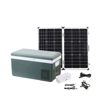 NO Refrigerador solar para automóviles de 25L controlado por aplicación con batería reemplazable incorporada