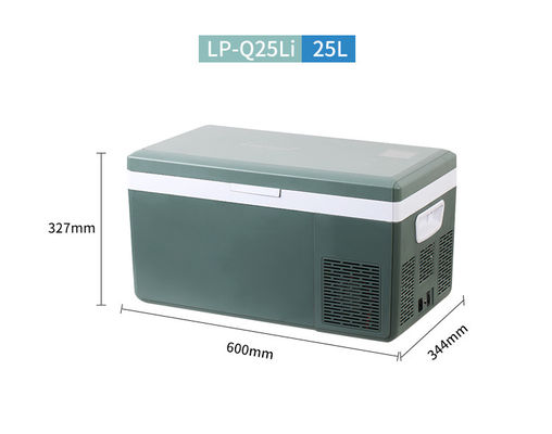 NO Refrigerador solar para automóviles de 25L controlado por aplicación con batería reemplazable incorporada