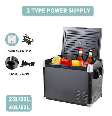 Refrigerador de modo de enfriamiento 12V Refrigerador solar portátil de 50L para camión de acampada barco RV