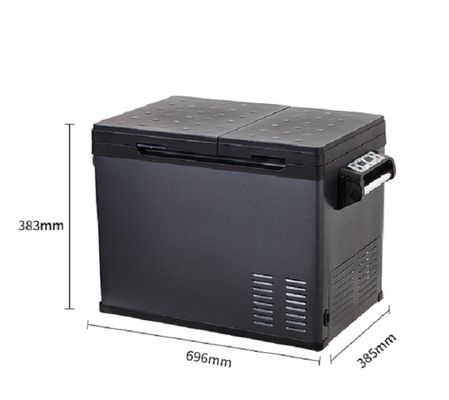 Refrigerador portátil de auto/caza/camping/salida con gran capacidad de red y 45w de potencia