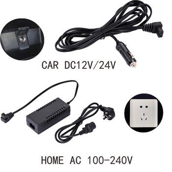 Compresor portátil frigorífico para automóviles congelador de 17 kg frigorífico solar y mini frigorífico para automóviles 220v 12v