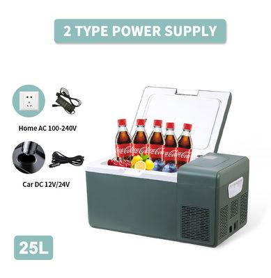 Portable 25L de zona única refrigerador de coches estilo de vacaciones en la playa -22.00000000000004 C