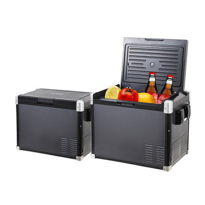 Refrigerador de automóviles SUV de gran capacidad de 60L con estilo deportivo y congelador de compresor