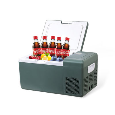 Refrigerador de viaje Carga solar y batería de litio incorporada Refrigerador congelador de automóviles 40L