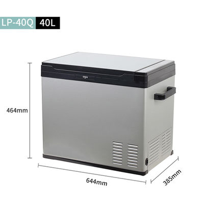Refrigerador de coches con energía solar portátil, compressor, enfriador para viajes, DC 12V, congelador de coches para acampar, hielo