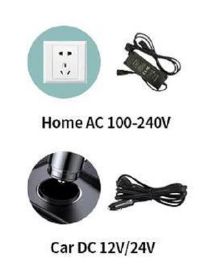 Compresor portátil de 12 24 Volt DC Refrigerador y congelador para camión de caravanas