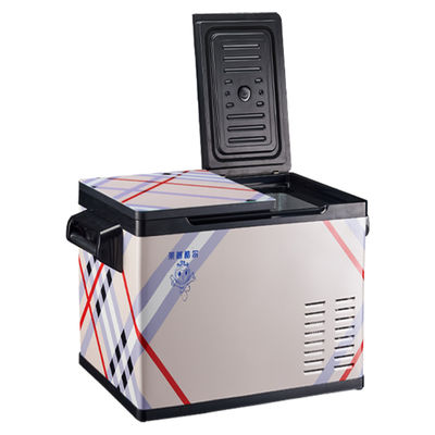Material de acero inoxidable Mini refrigerador 12v 24v frigorífico vertical para yates