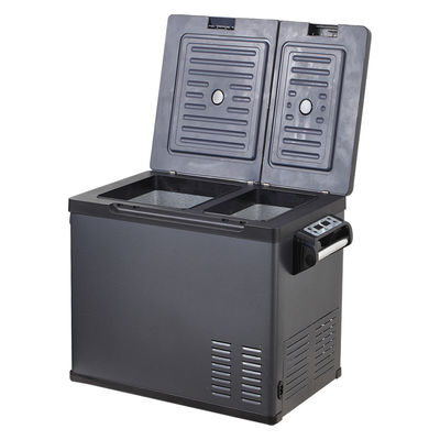 Compresor recargable nevera de campamento de 50L Coche DC Solar refrigerador y congelador diseño