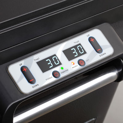 Compresor recargable nevera de campamento de 50L Coche DC Solar refrigerador y congelador diseño
